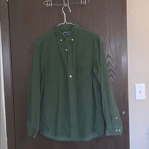 Long sleeve corduroy shirt